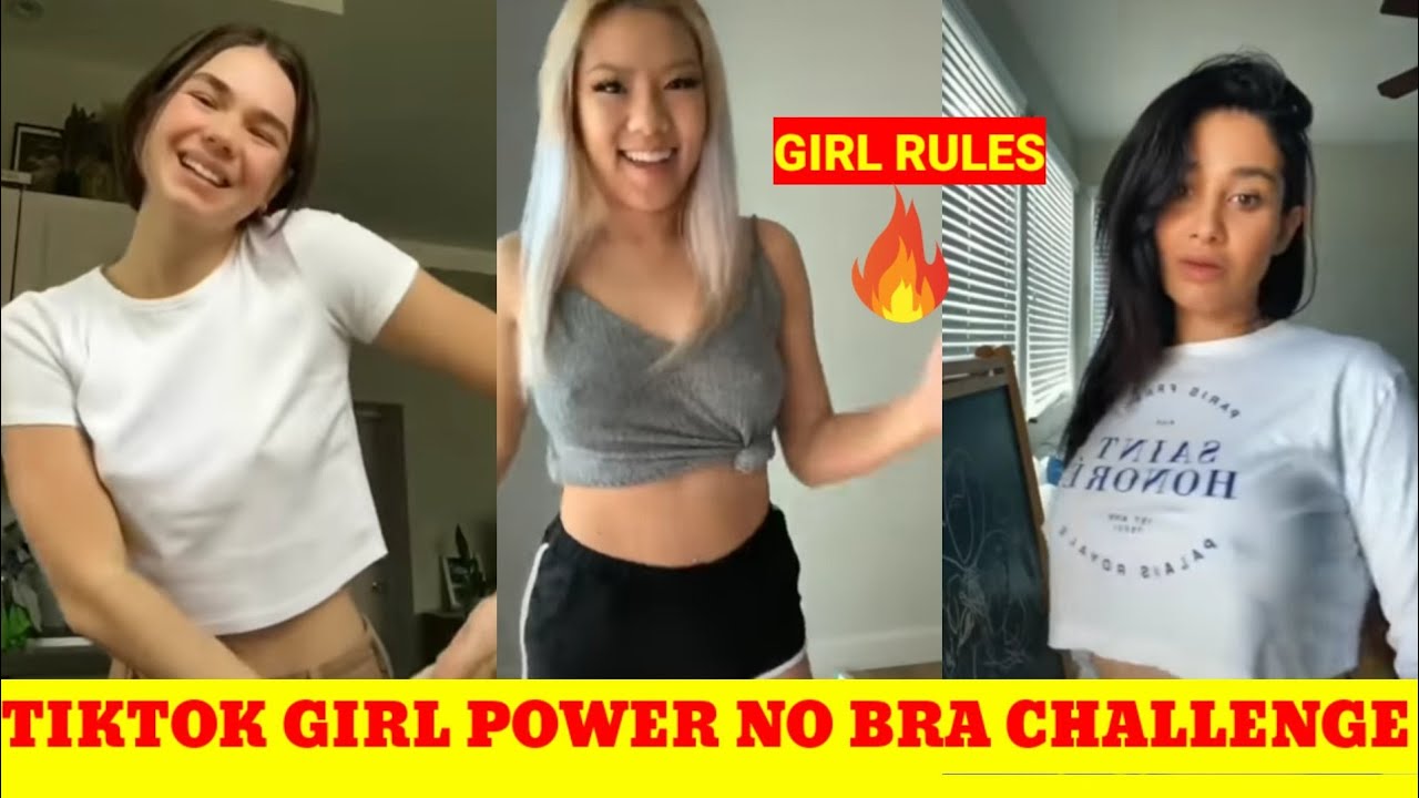 Tik Tok No Bra Challenge S Tyensiz K Zlar Youwin Tv